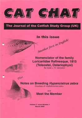 Volume 3 Issue 1: Apr. 2002