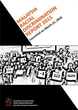 Malaysia Racial Discrimination Report 2015