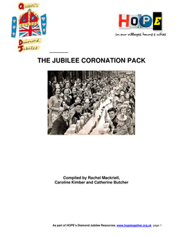 The Jubilee Coronation Pack