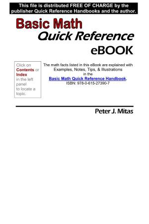Basic Math Quick Reference Ebook