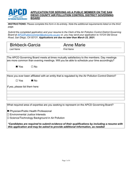 Birkbeck-Garcia Anne Marie Last Name First Name