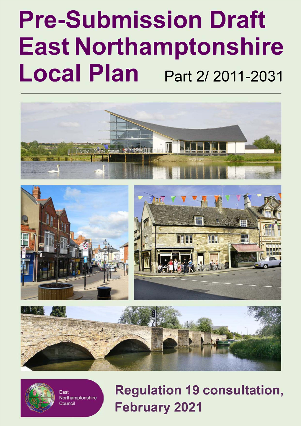 Pre-Submission Draft East Northamptonshire Local Plan Part 2/ 2011-2031