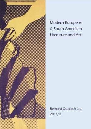 Modern European & South American Literature And