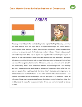 The Young Monarch Began What Was to Be the Greatest Reign of the Mughal Dynasty