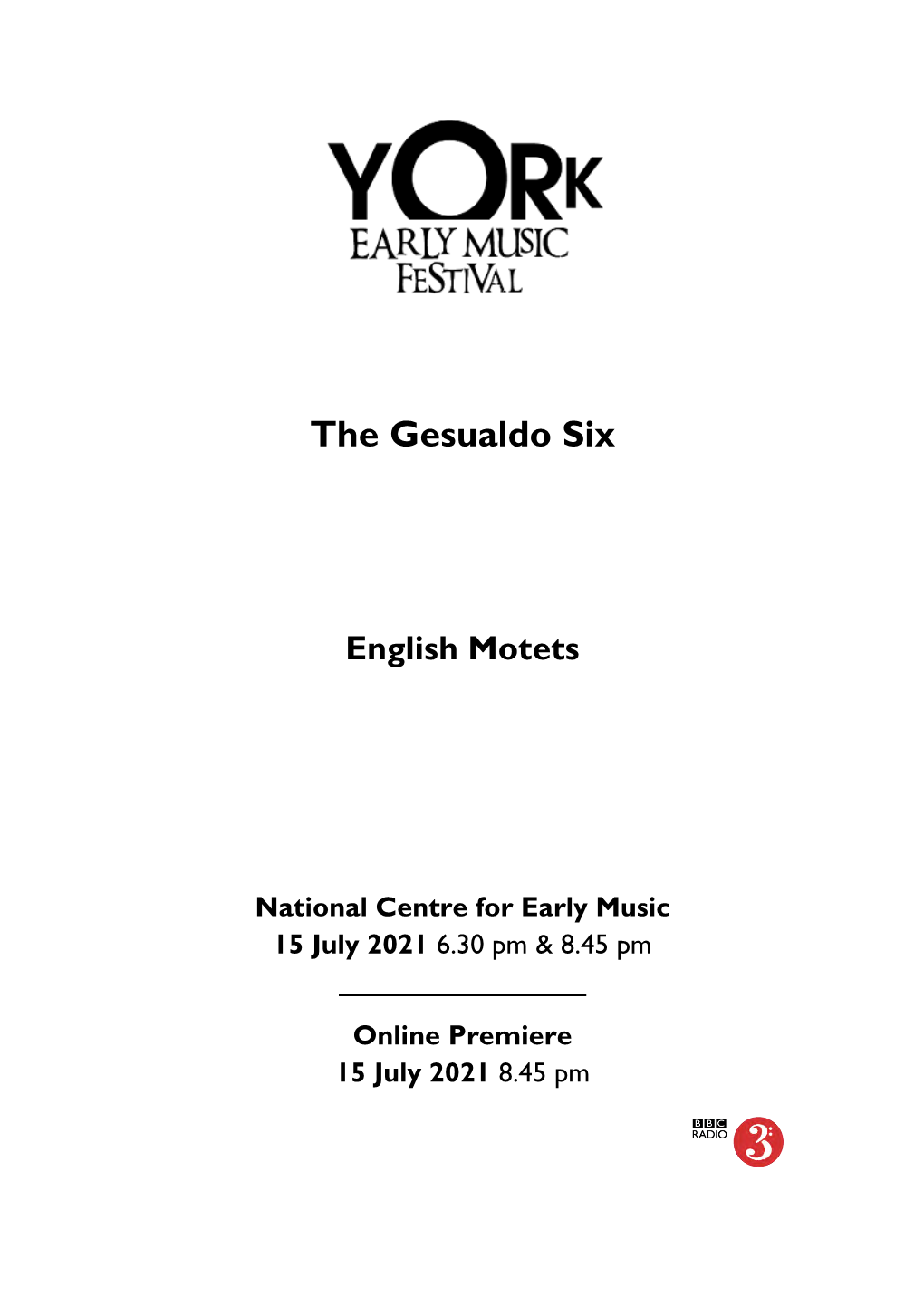 The Gesualdo Six