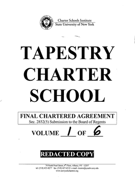 FINAL CHARTERED AGREEMENT VOLUME / of J& REDACTED