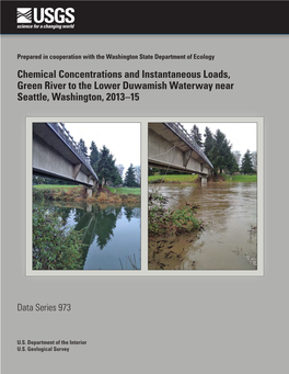 Chemical Concentrations and Instantaneous Loads, Green River to the Lower Duwamish Waterway Near Seattle, Washington, 2013–15