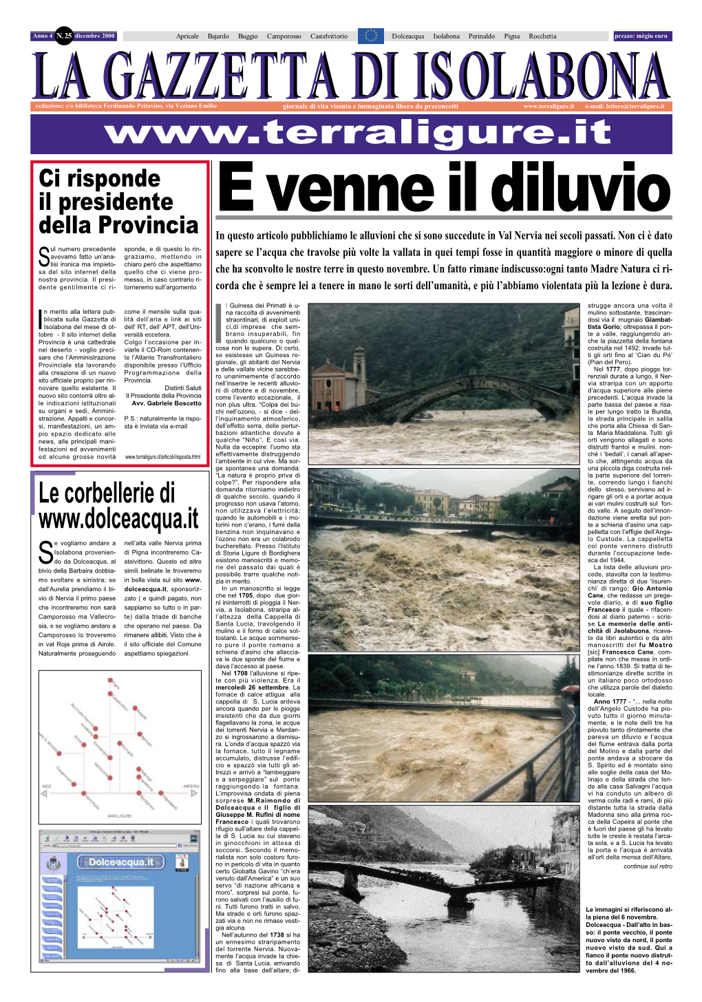 La Gazzetta Di Isolabona