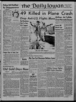 Daily Iowan (Iowa City, Iowa), 1958-04-22