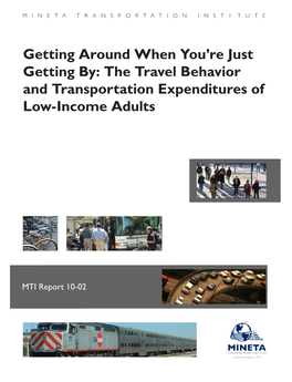 The Travel Behavior and Transportation Expenditures of Low-Income Adults