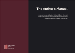 The Author's Manual