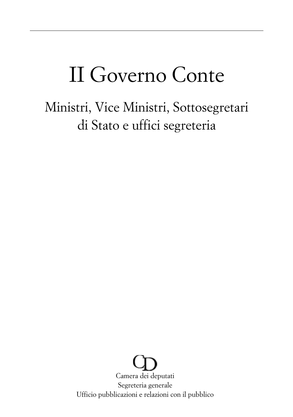 II Governo Conte