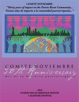 Comite Noviembre 30Thmes De La Herenciaanniversary Puertorriqueña