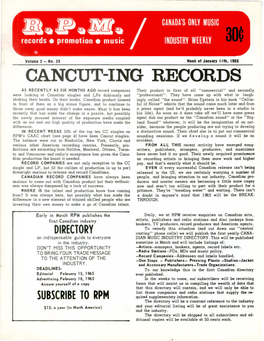 Cancut-Ing Records