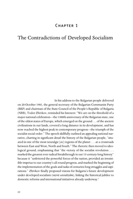 The Contradictions of Developed Socialism