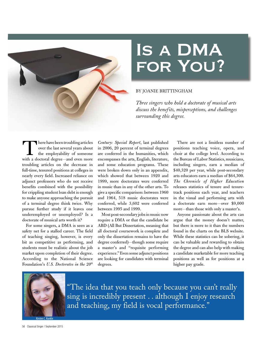 Is a DMA for You?