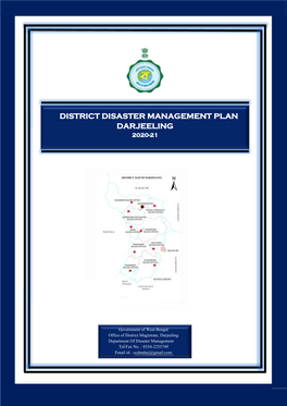 District Disaster Management Plan Darjeeling 2020-21
