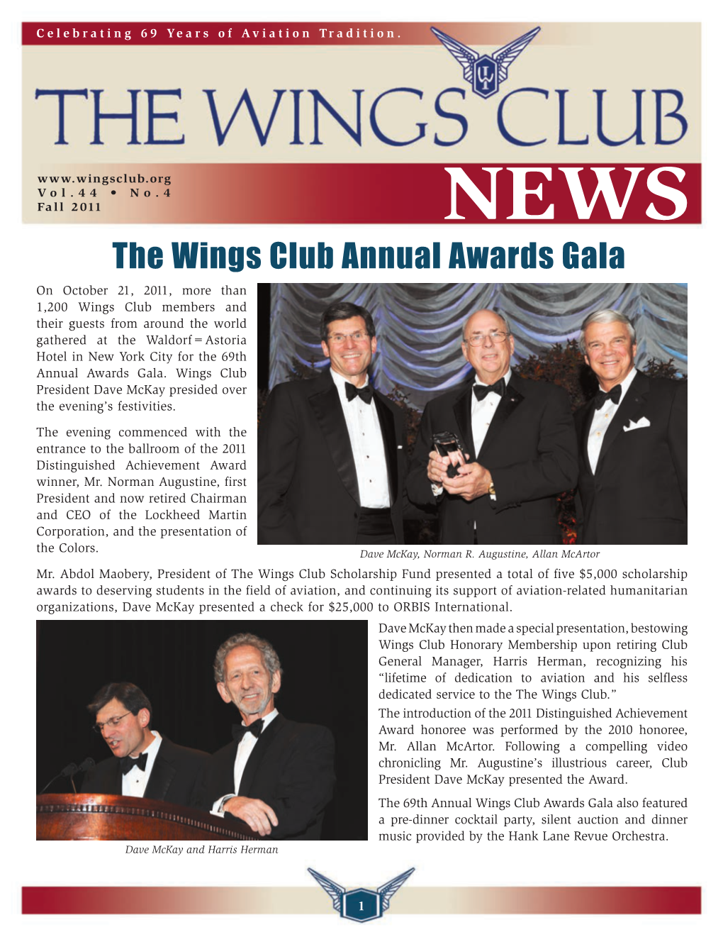 The Wings Club Annual Awards Gala DocsLib