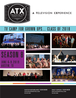 Season 8 June 6-9,2019 Austin, Tx