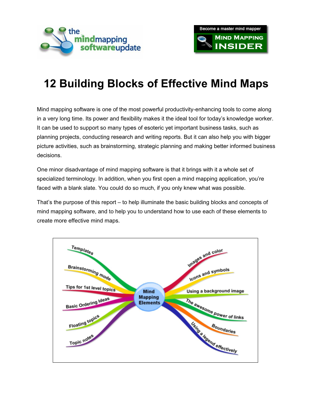 12 Building Blocks of Effective Mind Maps - DocsLib