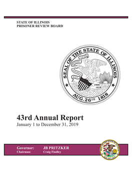 43Rd Annual Report January 1 to December 31, 2019