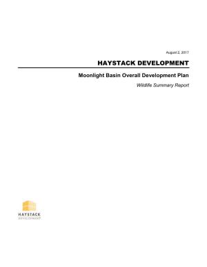 Haystack Development