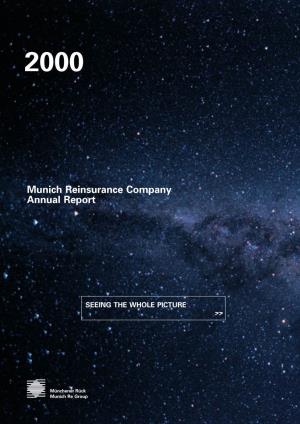 Munich Reinsurance Company Annual Report