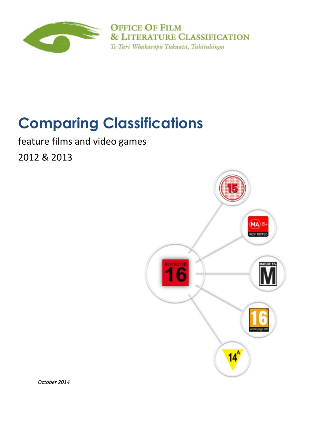 Comparing Classifications Feature Films and Video Games