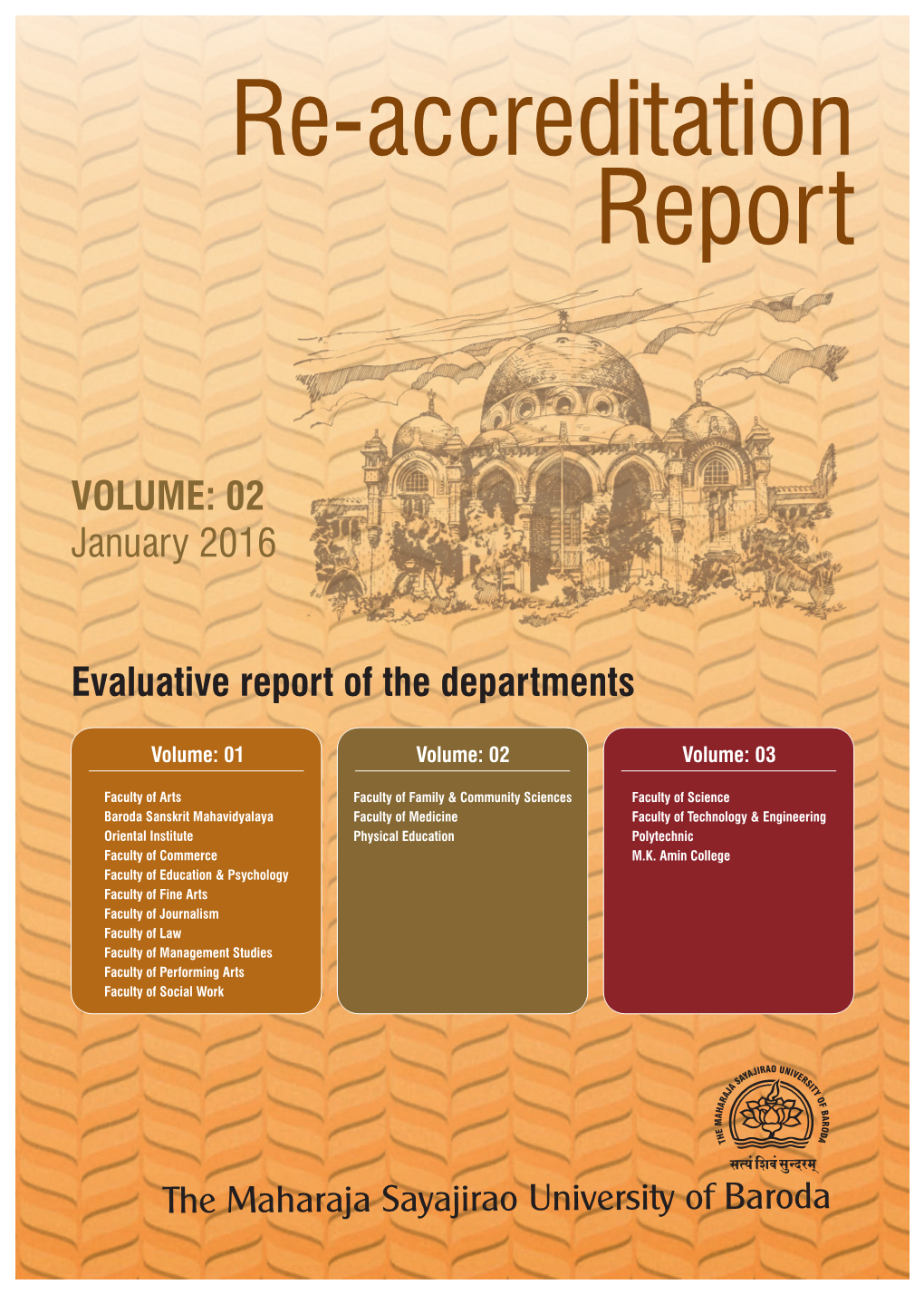 Re-Accreditation Report Part III Volume II