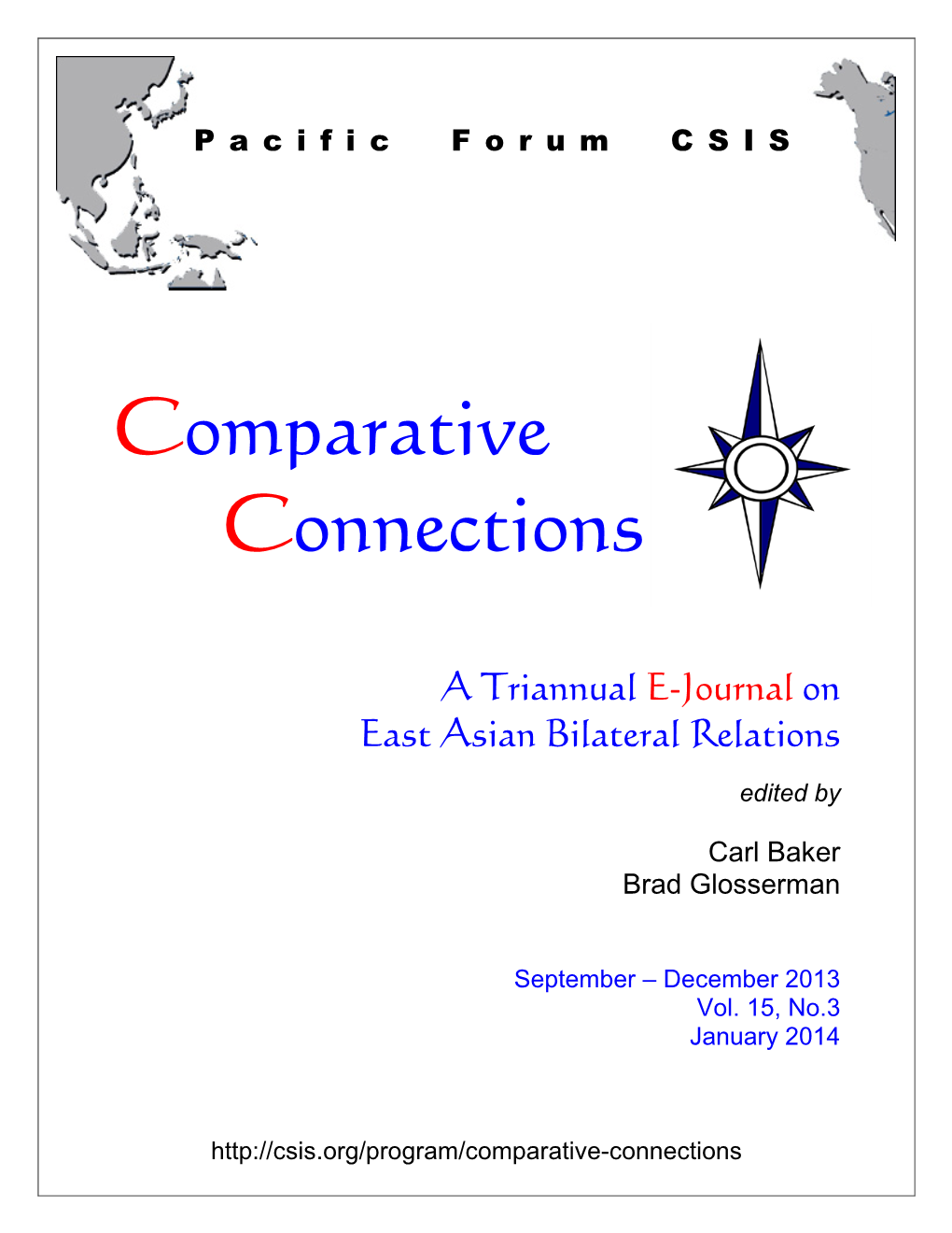 A Triannual E-Journal on East Asian Bilateral Relations