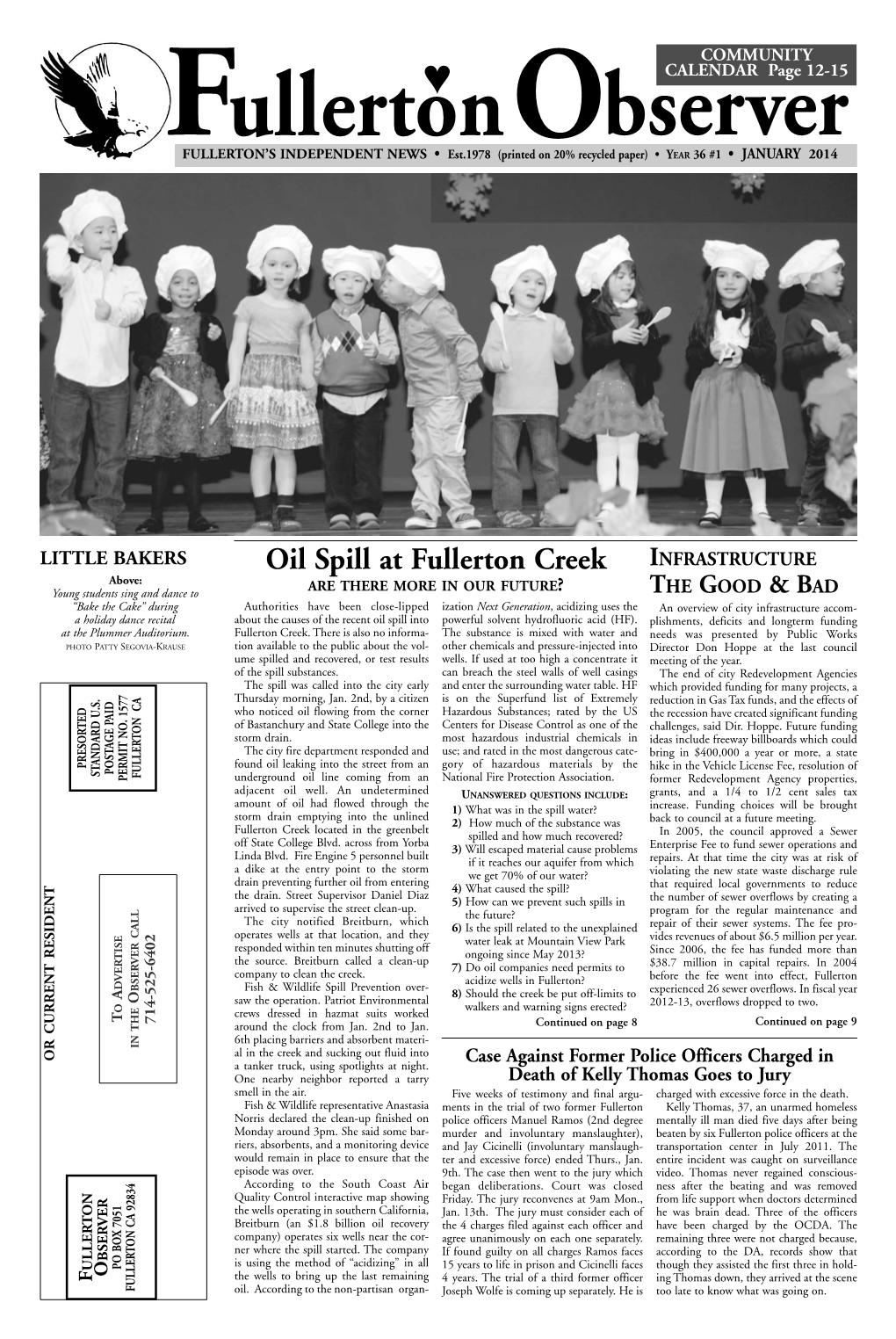 Fullerton Observer Local News January 2014