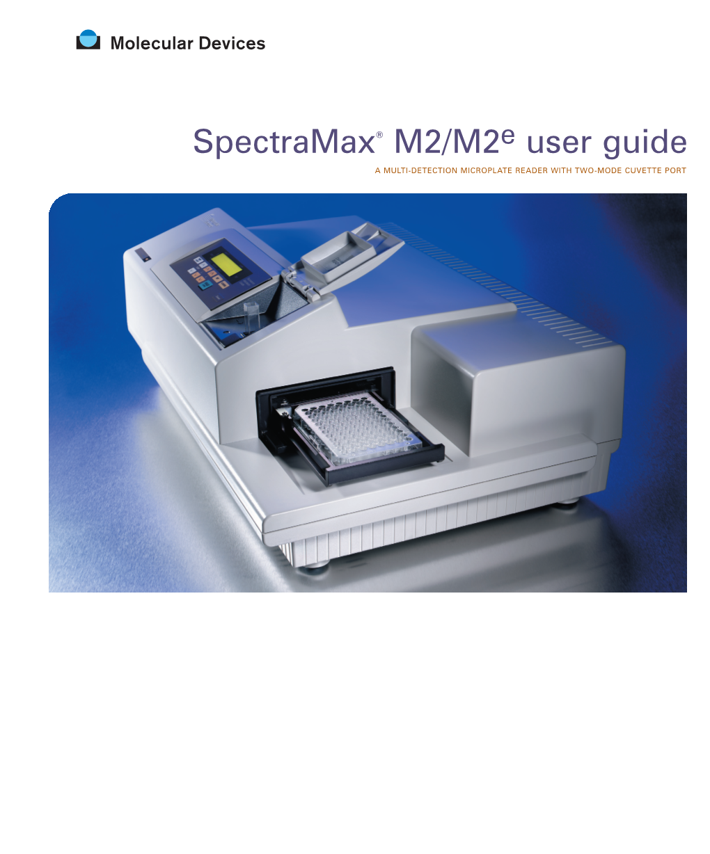 Spectramax® M2/M2 User Guide