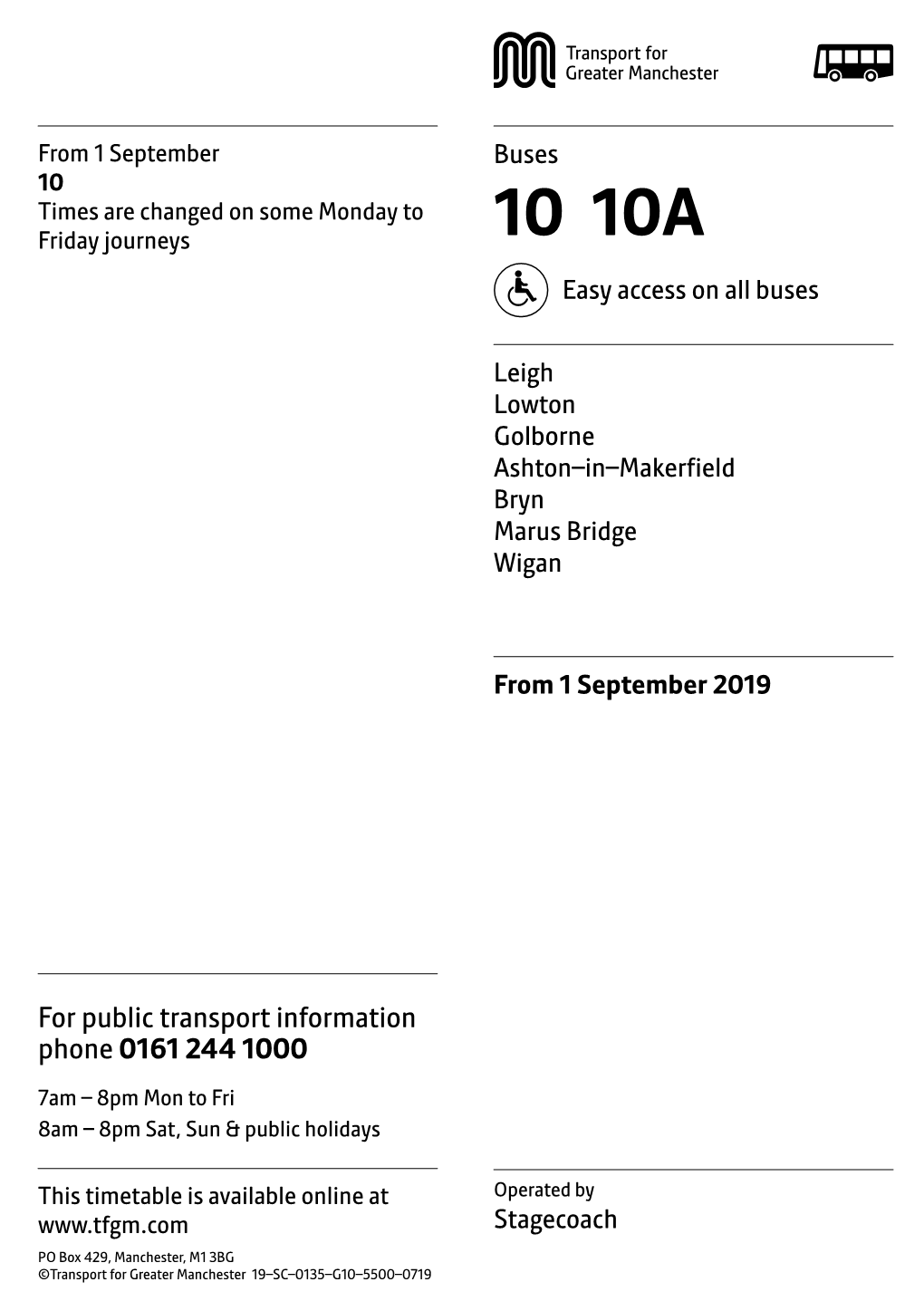 Bus Times 10