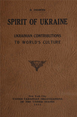 Spirit of Ukraine