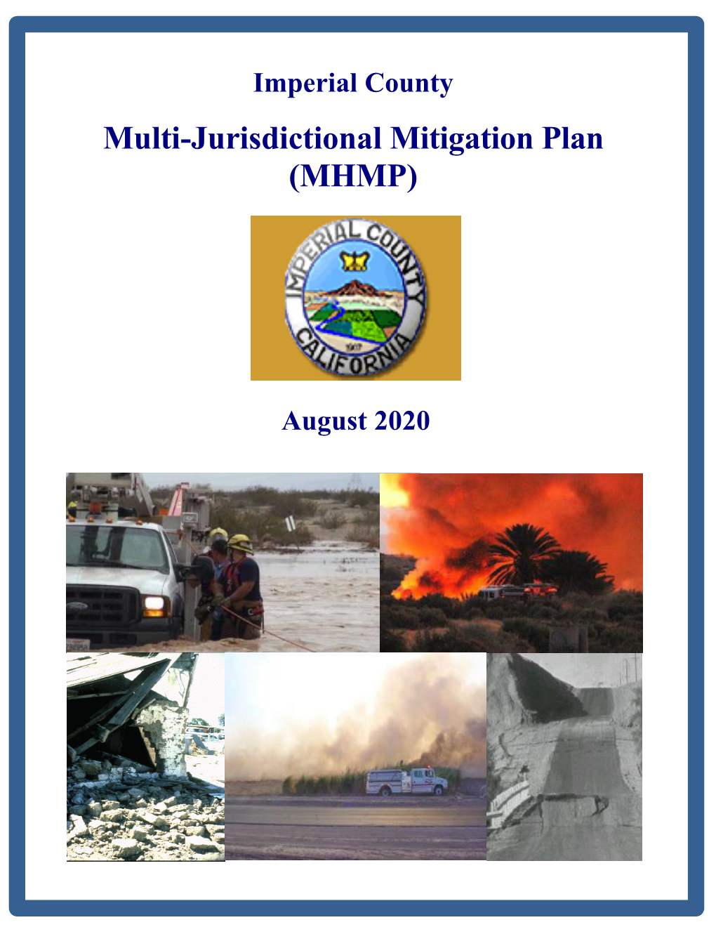 Multi-Jurisdictional Mitigation Plan (MHMP)