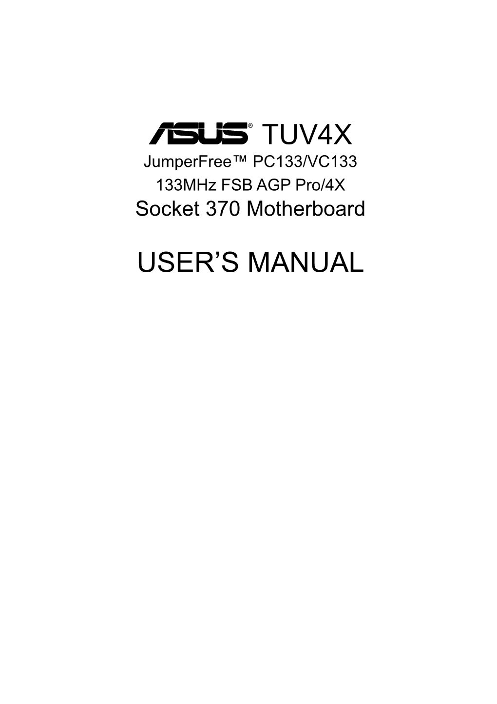 Tuv4x User's Manual