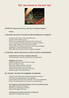 Content-The Power of the Bow.Pdf