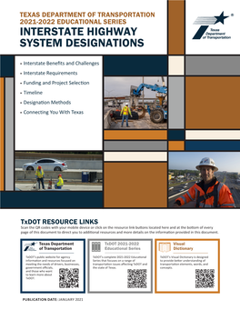 Interstate Highway System Designations