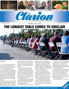 The Longest Table Comes to Sinclair