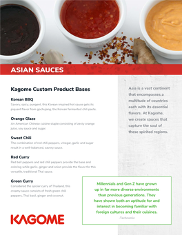 Asian Sauces