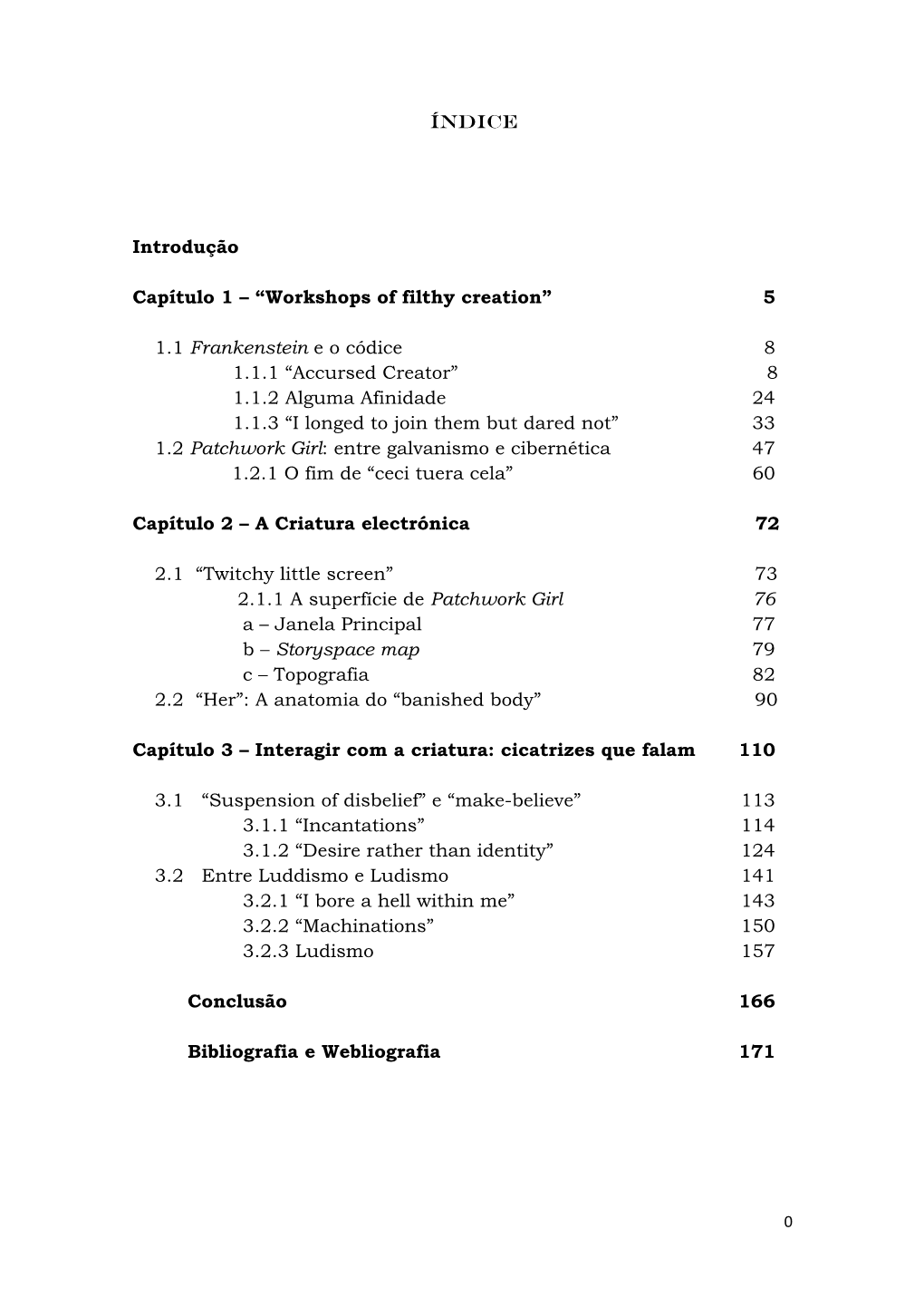 5 1.1 Frankenstein E O Códice 8 1.1.1