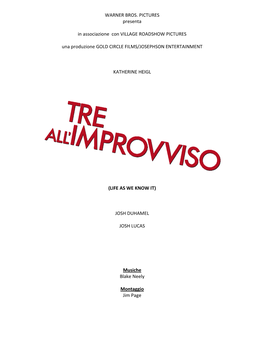 Tre All'improvviso