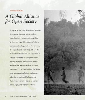 A Global Alliance for Open Society