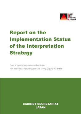 Report on the Implementation Status of the Interpretation Strategy