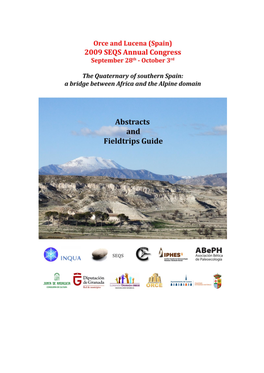 The Quaternary of Southern Spain: a Bridge Between Africa and the Alpine Domain