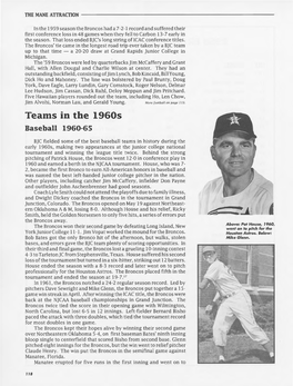 Teams in the 1960S Baseball 1960-65