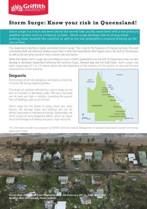 Storm Surge: Know Your Risk in Queensland!