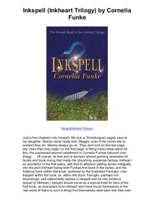 Inkspell (Inkheart Trilogy) by Cornelia Funke