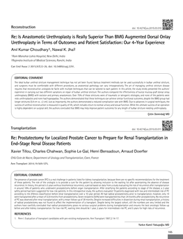 Re: Is Anastomotic Urethroplasty Is Really Superior Than BMG Augmented Dorsal Onlay Urethroplasty in Terms of Outcomes and Patie