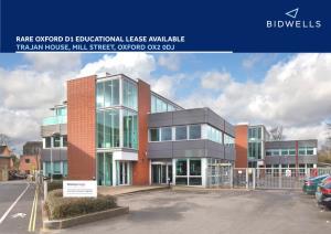 Rare Oxford D1 Educational Lease Available